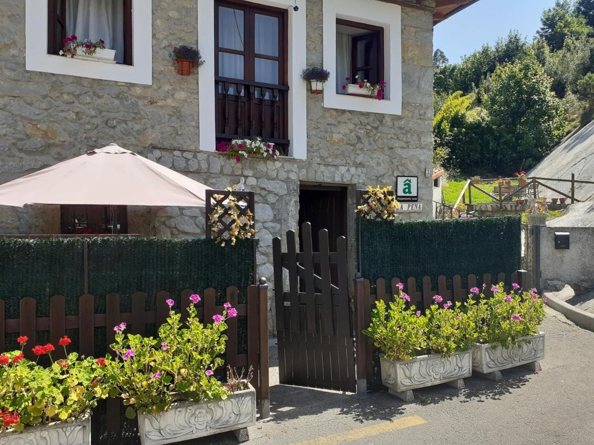 Casa Rural La Pena En Unquera Esterno foto